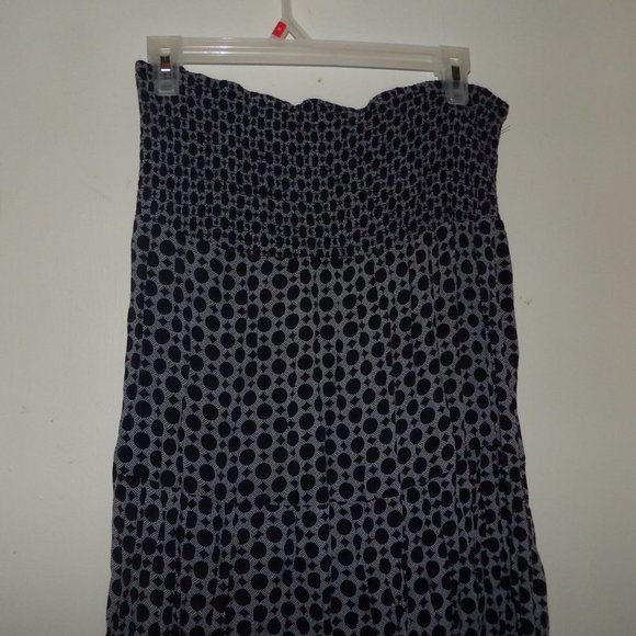 Chico's Strapless Sun Dress / Maxi Skirt Chico's Sz 1 / S - Picture 2 of 5